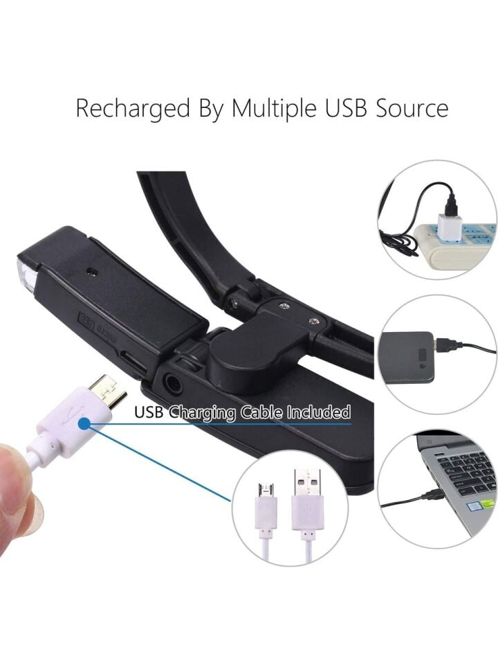 Magni Işıklı Gözlük Büyüteç Şarjlı Büyüteç