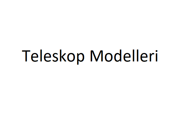 Teleskoplar 