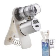 Cep Telefonu İçin Mini Mikroskop 60x Zoom