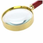 Bushman 90mm 9cm) Ahşap Sap Desenli Büyüteç