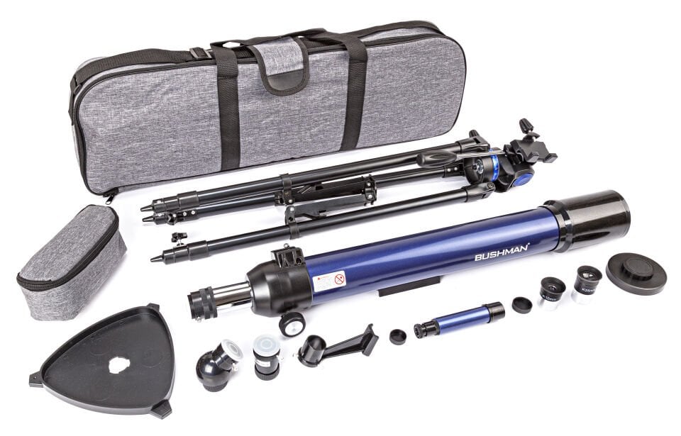 BUSHMAN PROMASTER 70AZ NİGHT BLUE TELESKOP (Telefon Adaptörü İle)